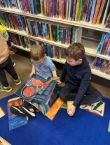 P1 and P2 Library Visit
